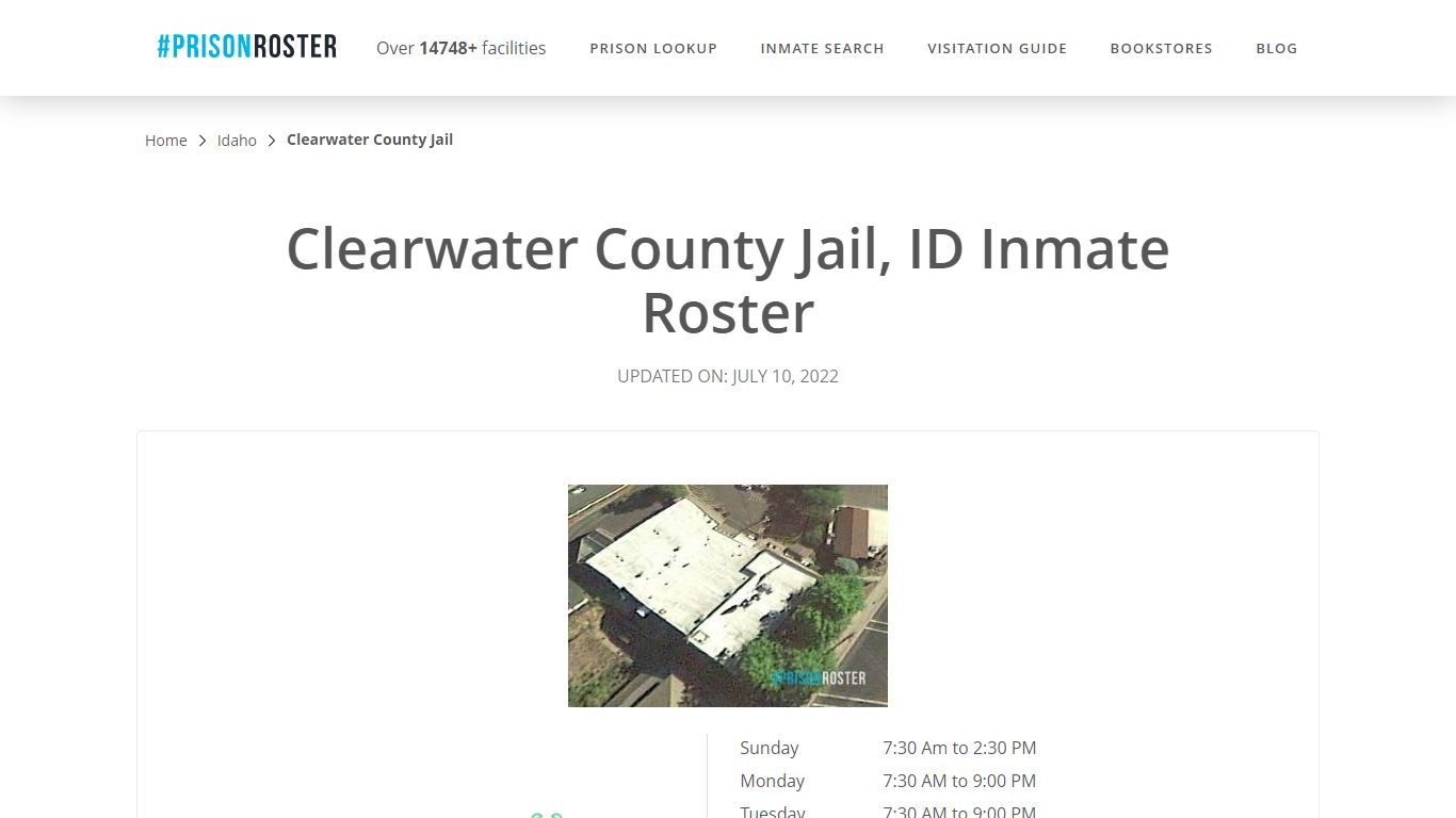 Clearwater County Jail, ID Inmate Roster - Prisonroster